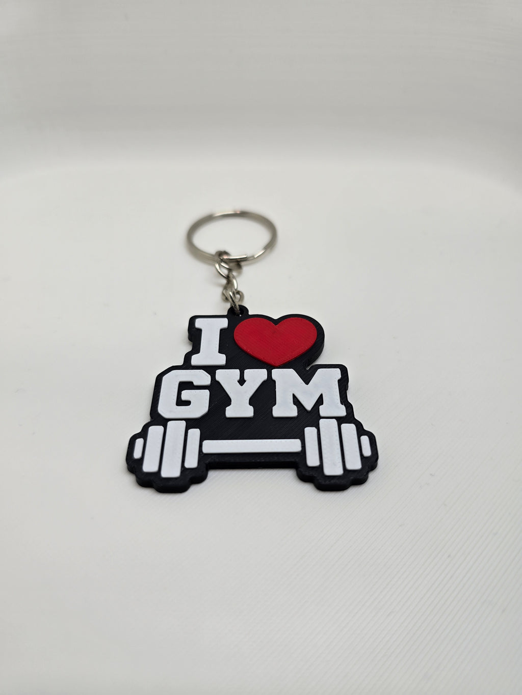 I ❤️ GYM – brelok 3D