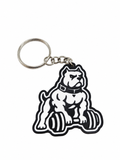Napakowany Pitbull – brelok 3D