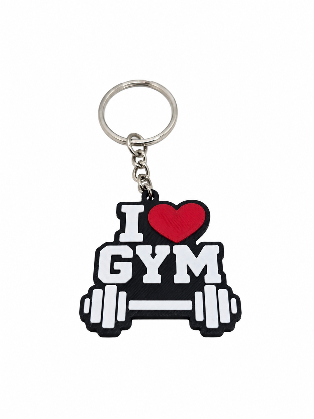 I ❤️ GYM – brelok 3D