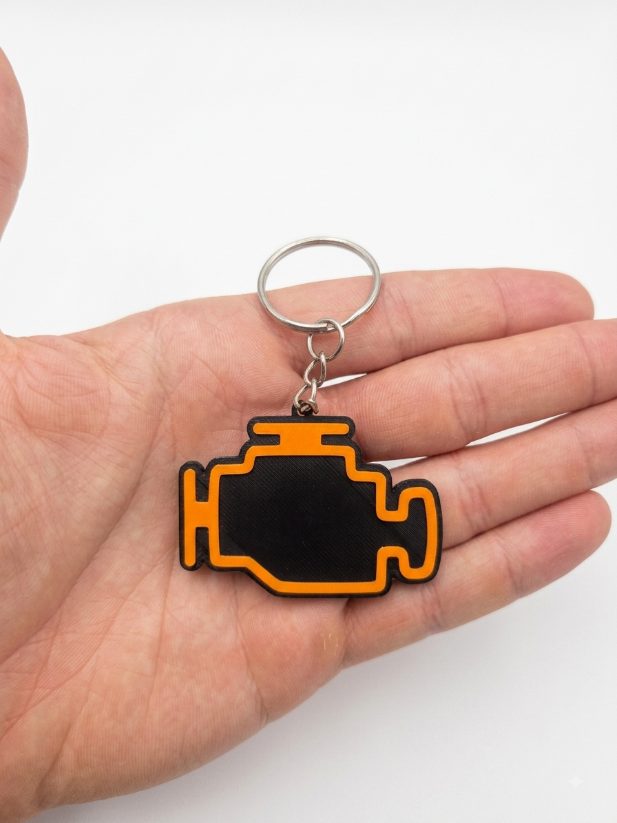 Check Engine – brelok 3D