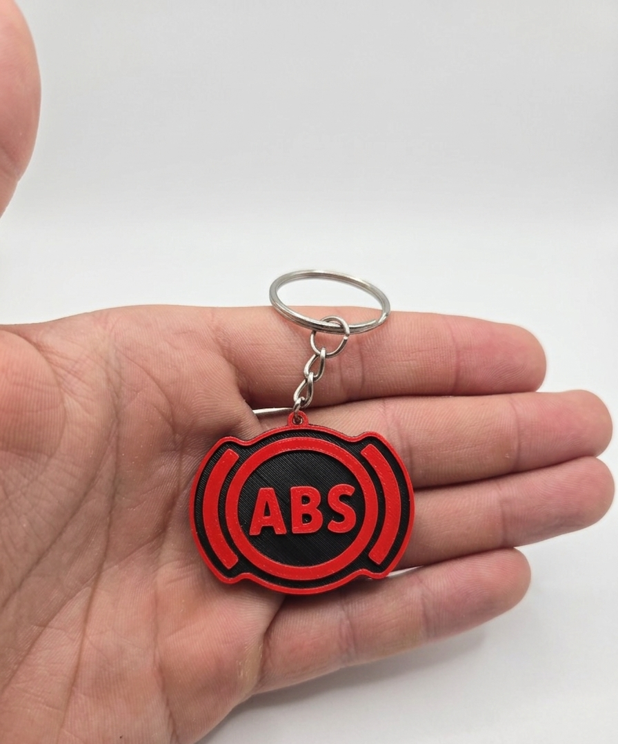 Kontrolka ABS – brelok 3D